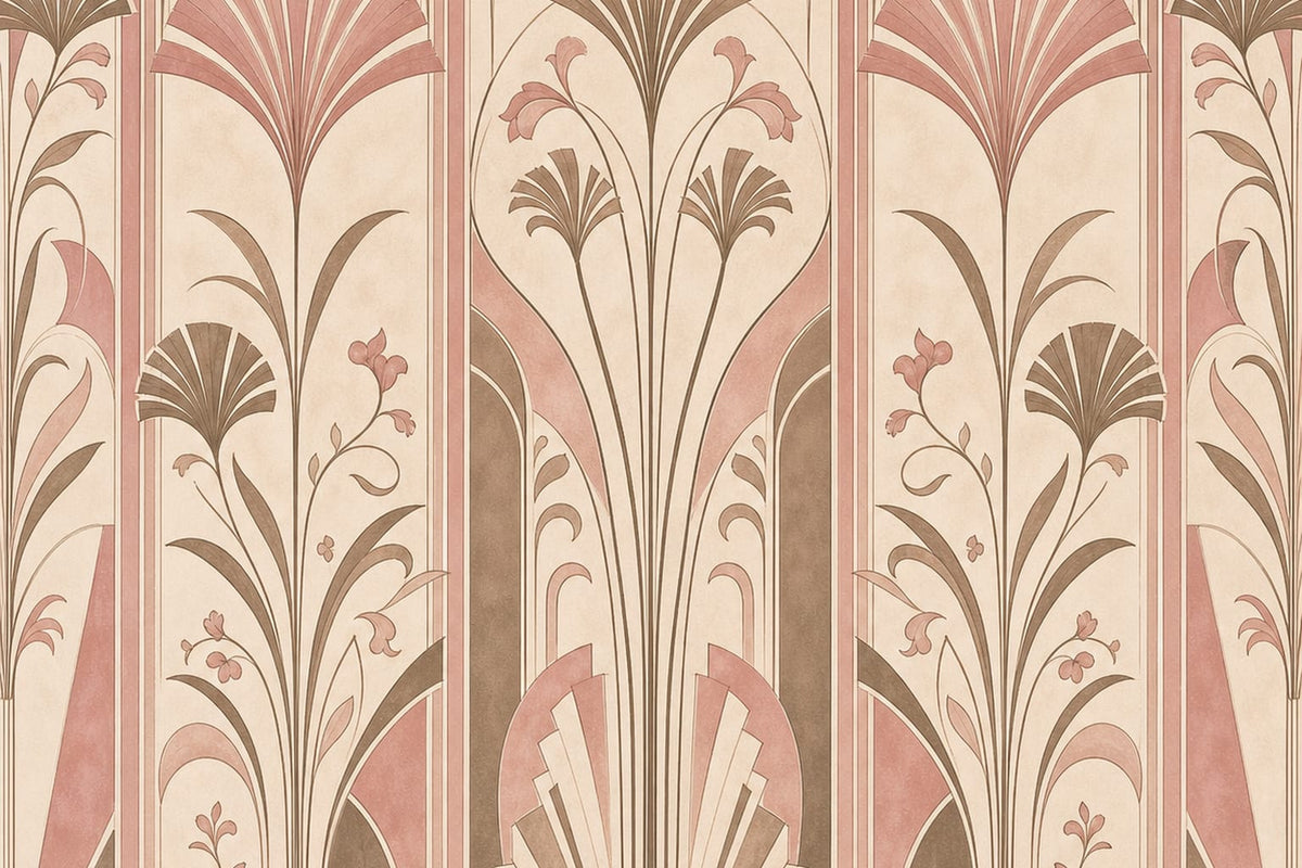 Rose Concrete Wallpaper Mural product view