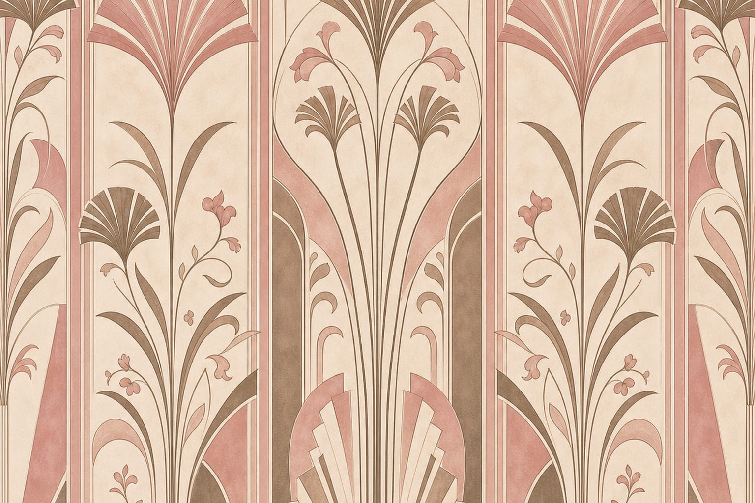 Rose Concrete Wallpaper Mural
