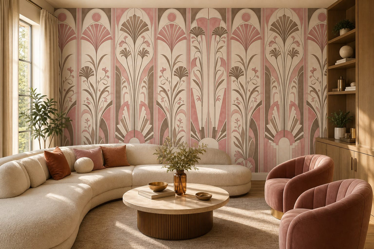 Rose Concrete Wallpaper Mural product view