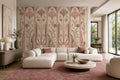 Rose Concrete Wallpaper Mural