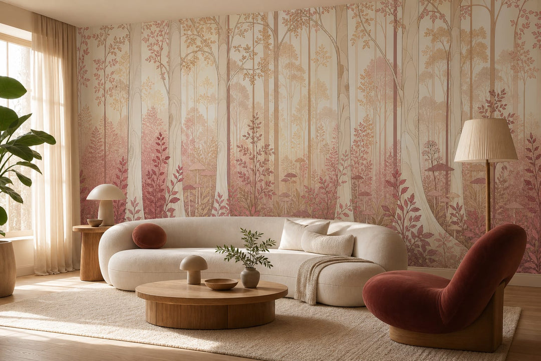 Rose Forest Art Wallpaper Mural product view