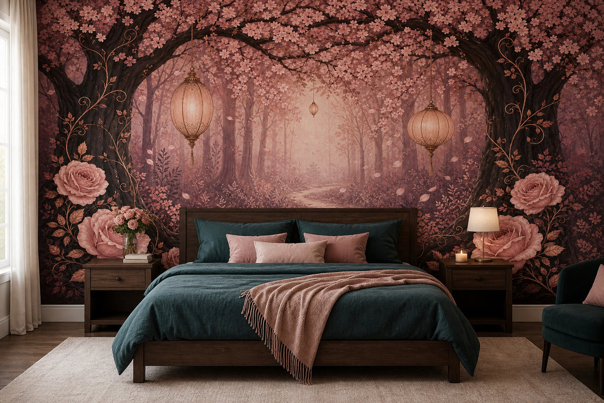 Rose Gold Wallpaper Mural product view