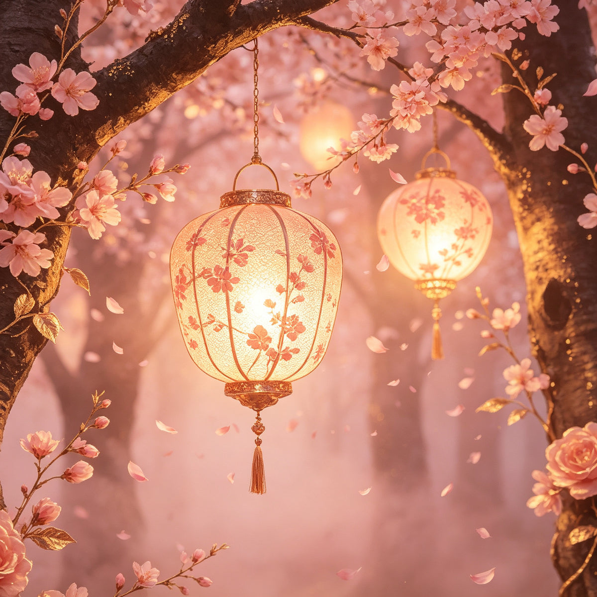 Rose Gold Wallpaper Mural product view