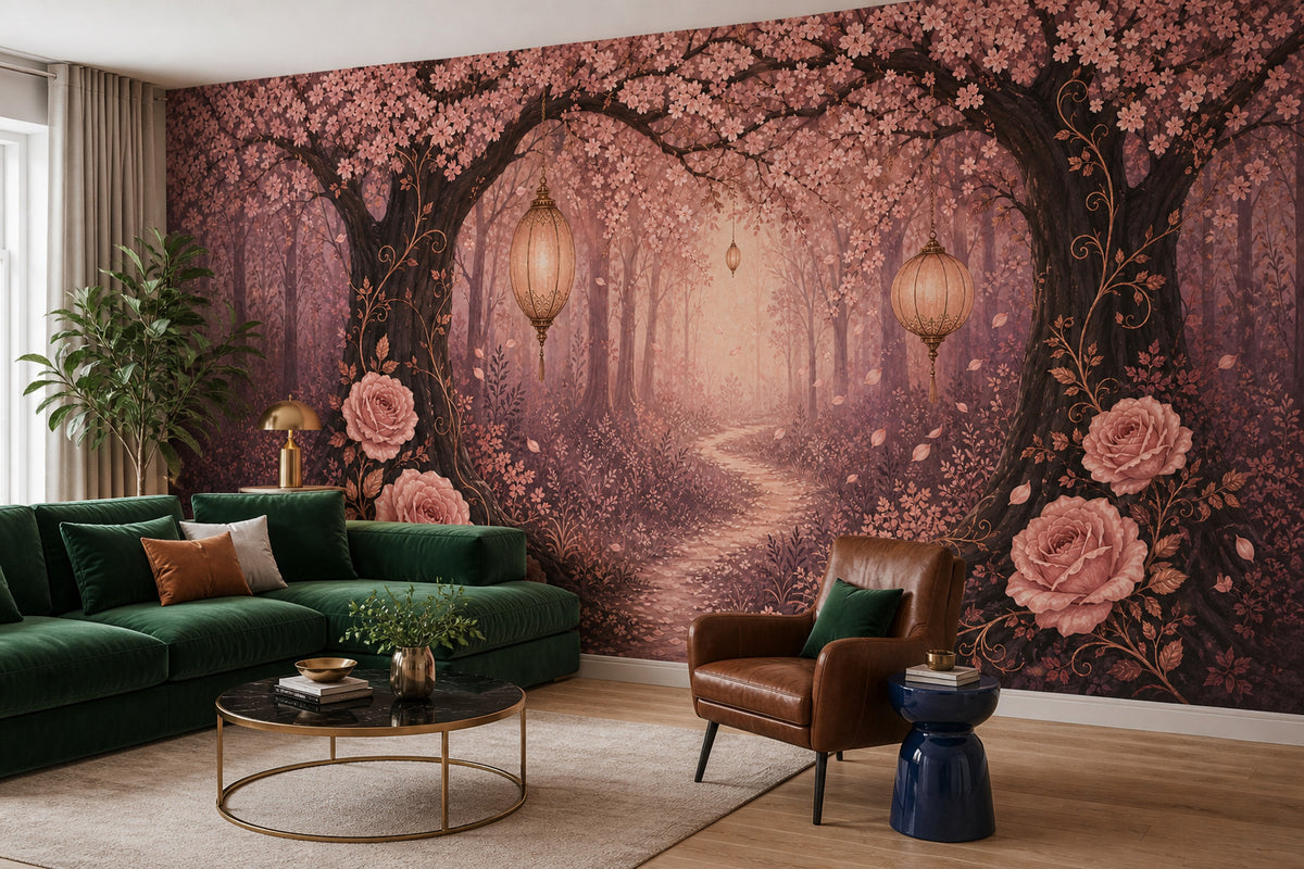 Rose Gold Wallpaper Mural product view