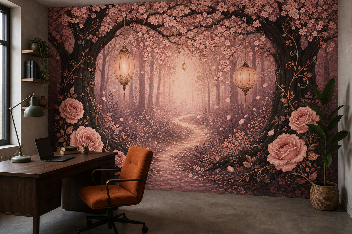 Rose Gold Wallpaper Mural product view