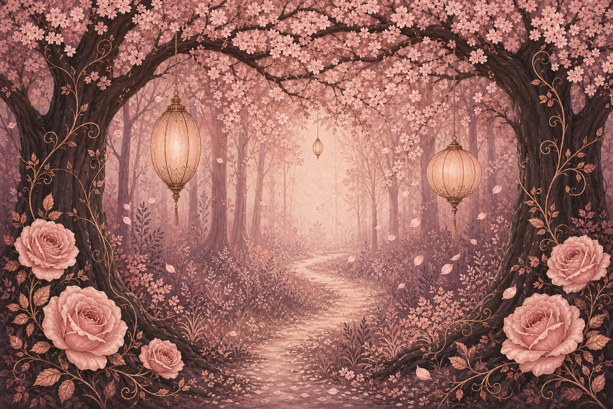 Rose Gold Wallpaper Mural product view