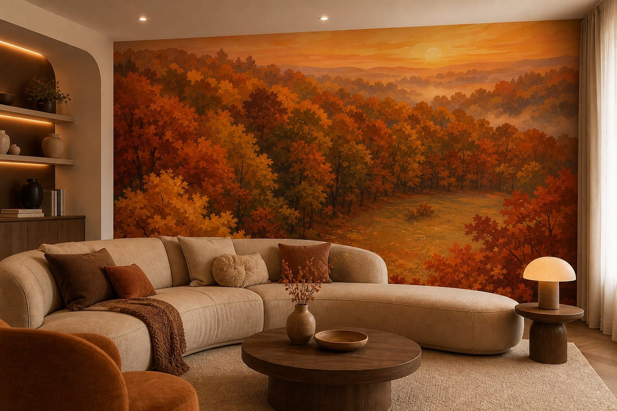 Russet Maple Wallpaper Mural product view