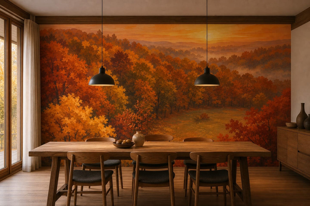 Russet Maple Wallpaper Mural product view