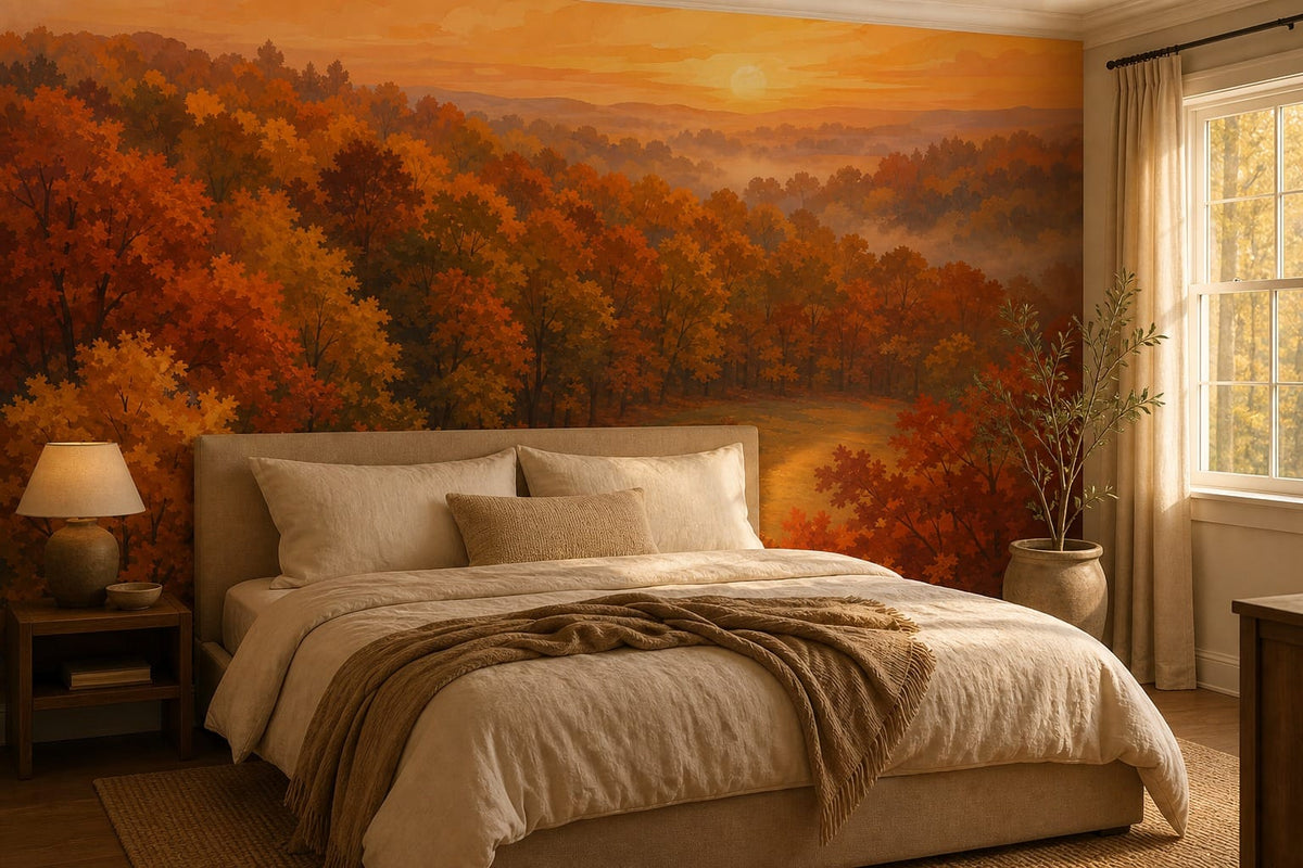 Russet Maple Wallpaper Mural product view