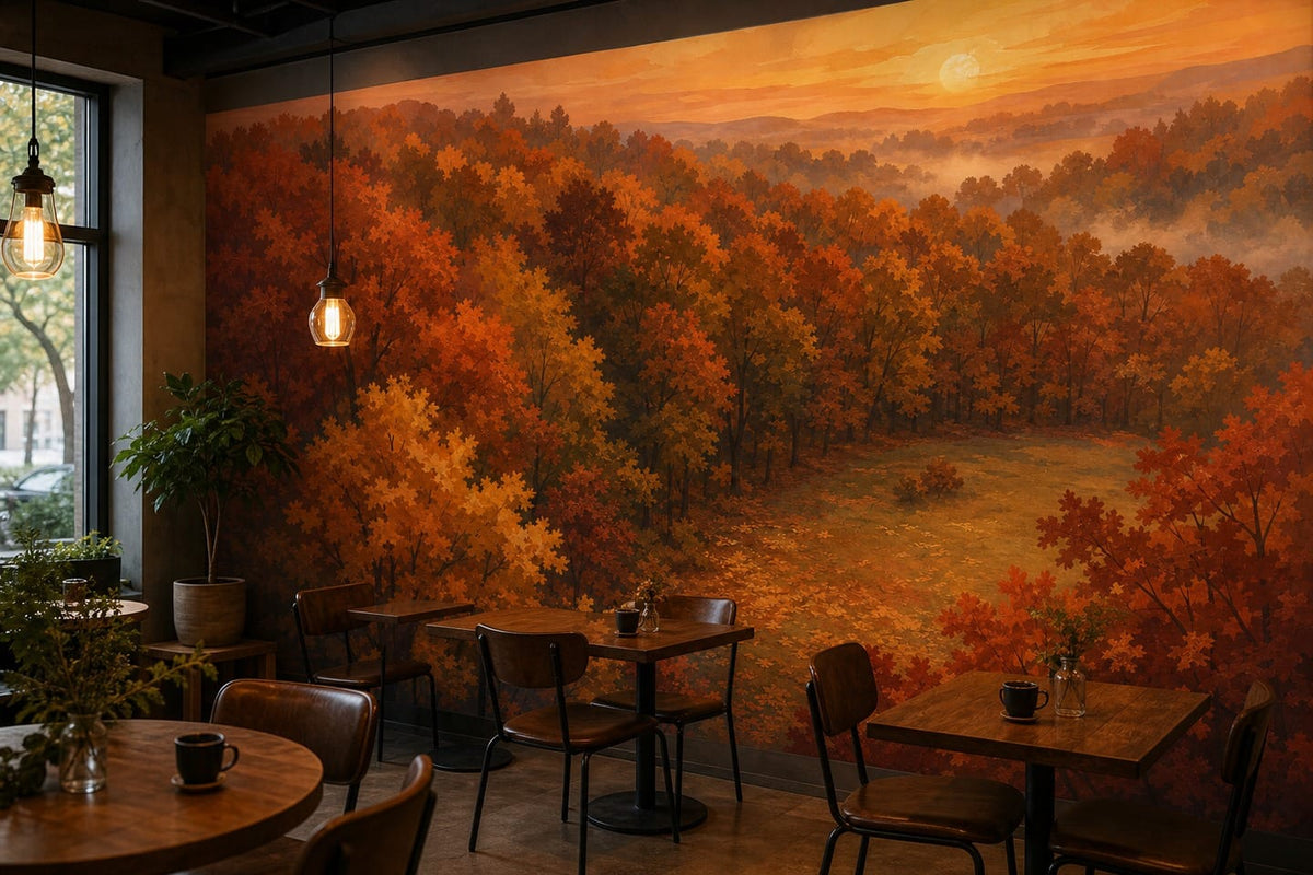 Russet Maple Wallpaper Mural product view