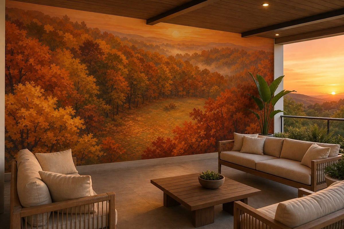 Russet Maple Wallpaper Mural product view