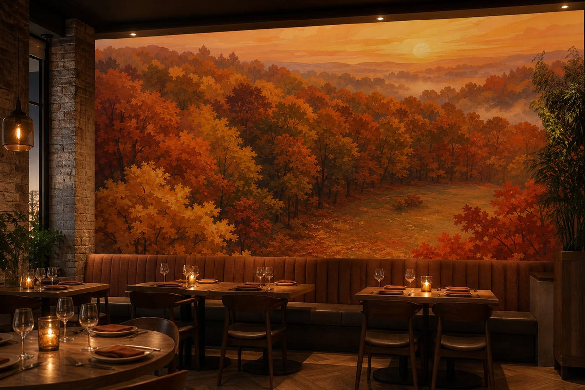 Russet Maple Wallpaper Mural product view