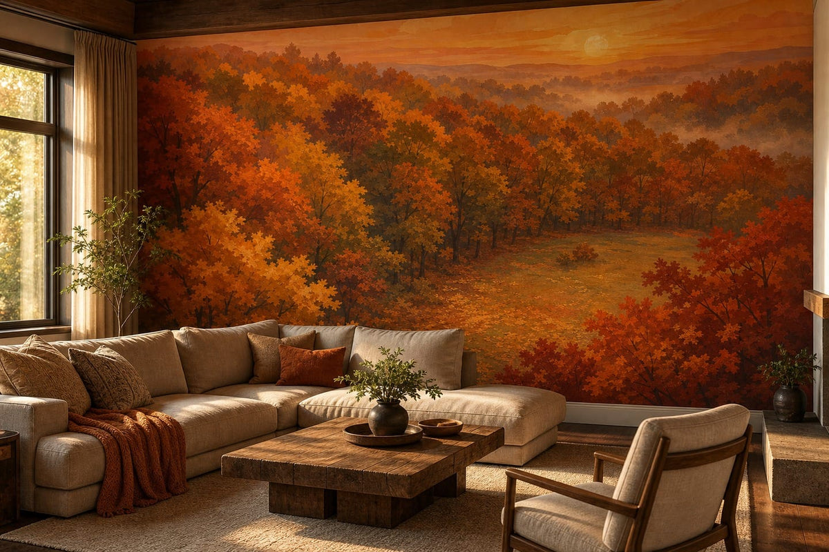 Russet Maple Wallpaper Mural product view