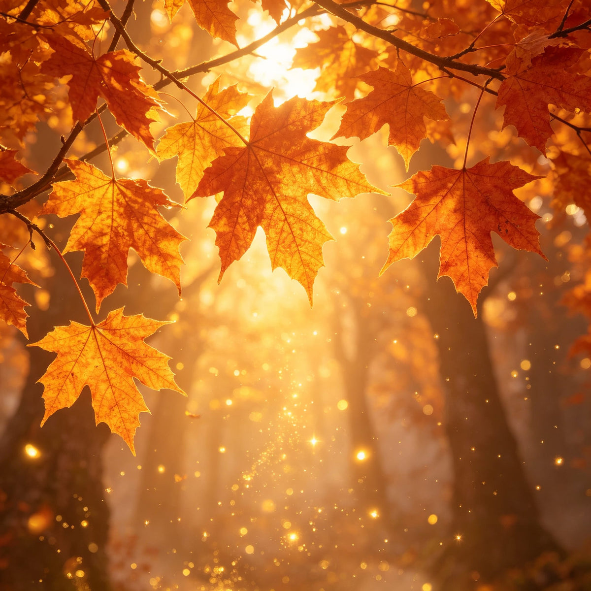 Sage Autumn Wallpaper Mural product view