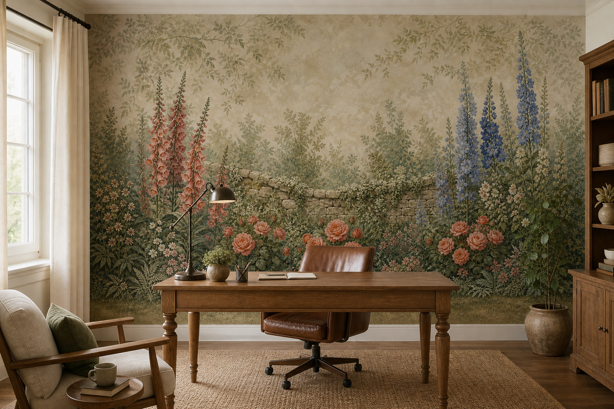 Sage Country Wallpaper Mural product view