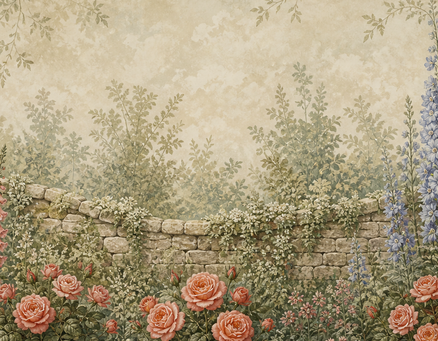 Sage Country Wallpaper Mural product view