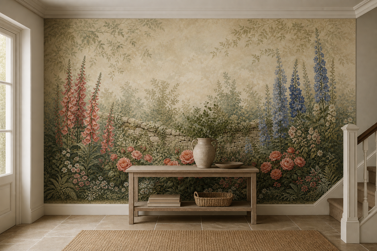 Sage Country Wallpaper Mural product view