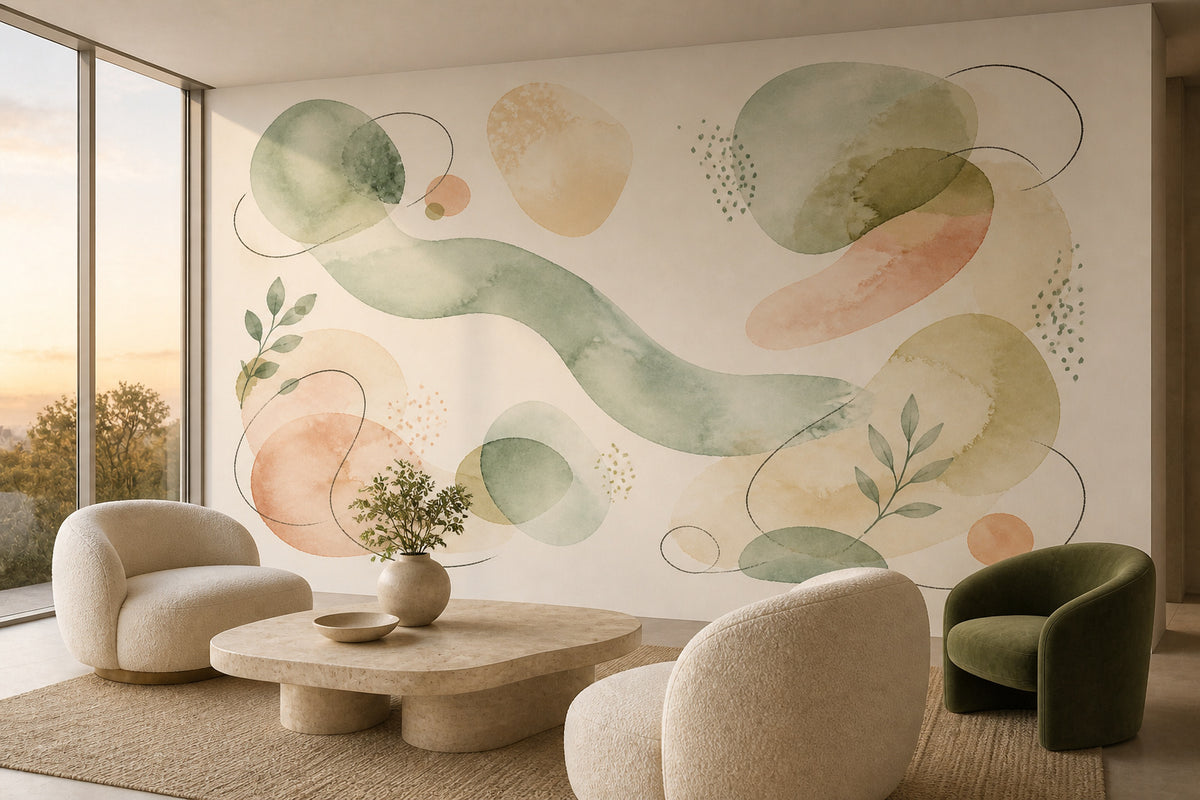 Sage Design Wallpaper Mural product view