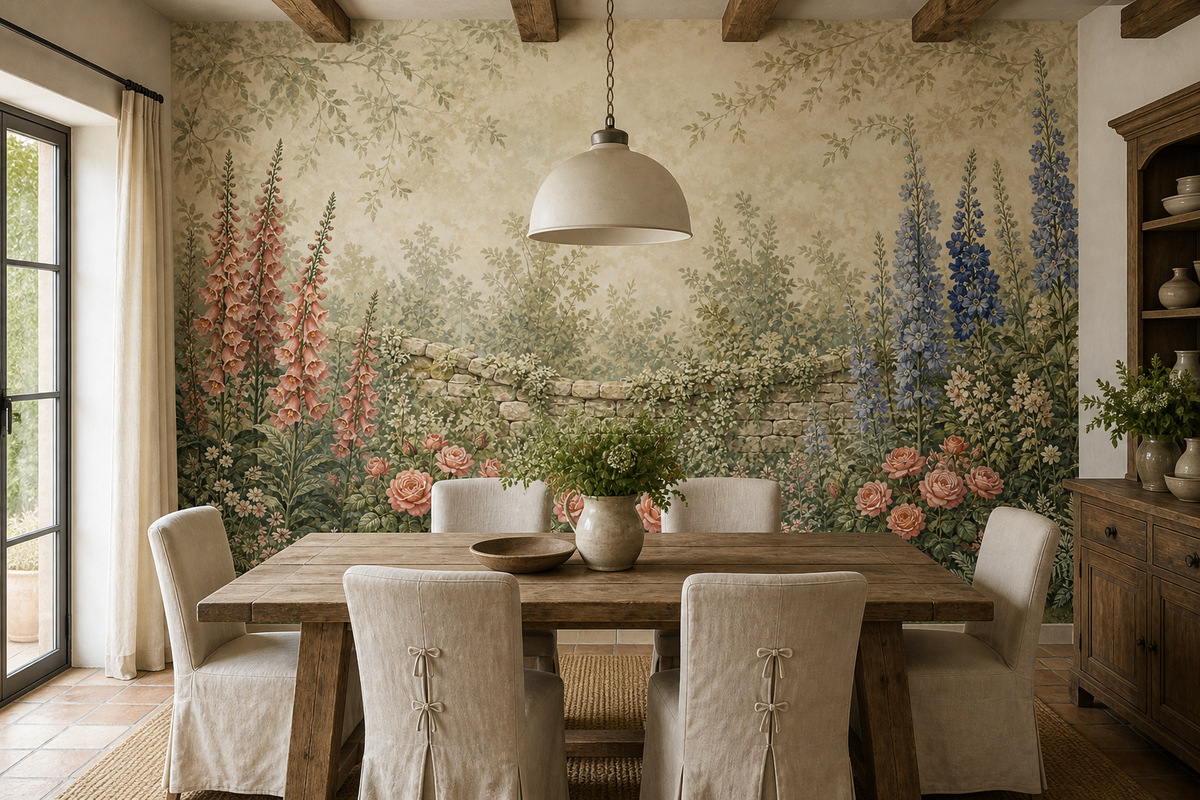 Sage Country Wallpaper Mural product view