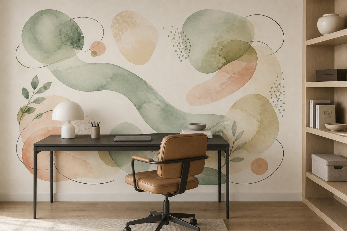 Sage Design Wallpaper Mural product view