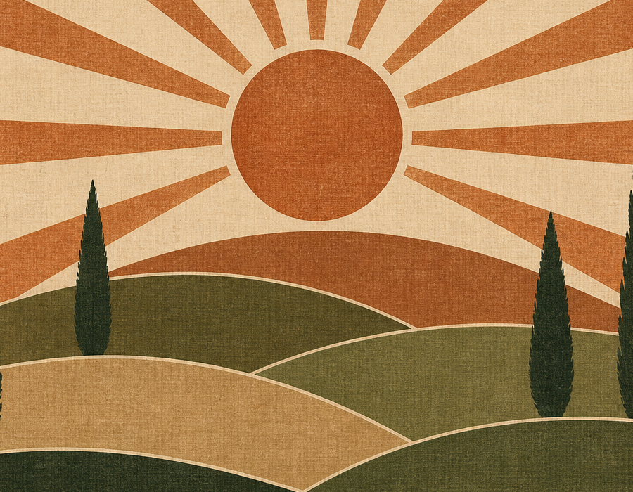 Sage Cypress Wallpaper Mural product view