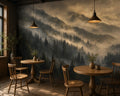 Sage Deep Fog Wallpaper Mural
