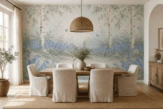 Sage Bluebell Wallpaper Mural