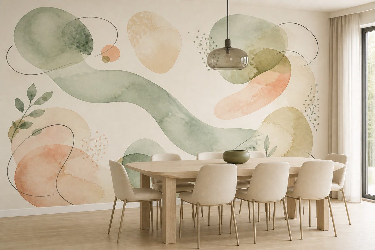 Sage Design Wallpaper Mural product view
