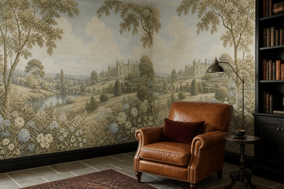 Sage English Wallpaper Mural product view