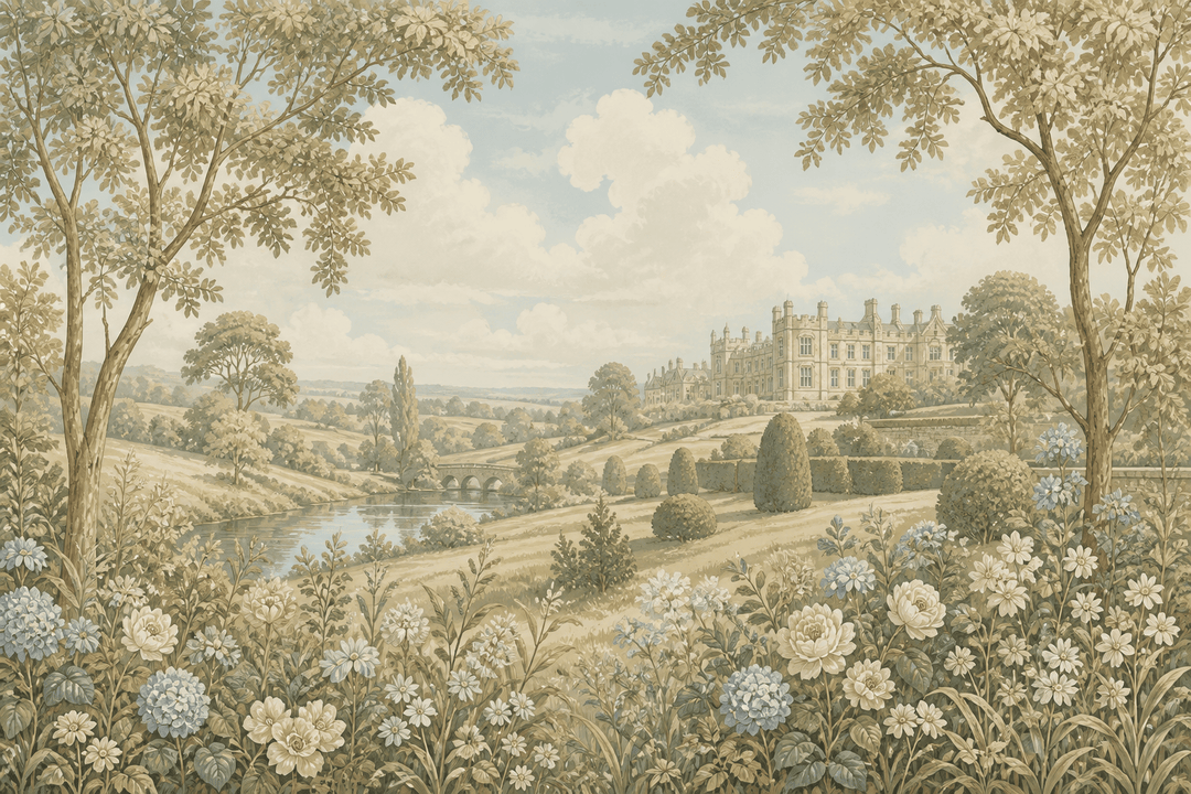 Sage English Wallpaper Mural product view