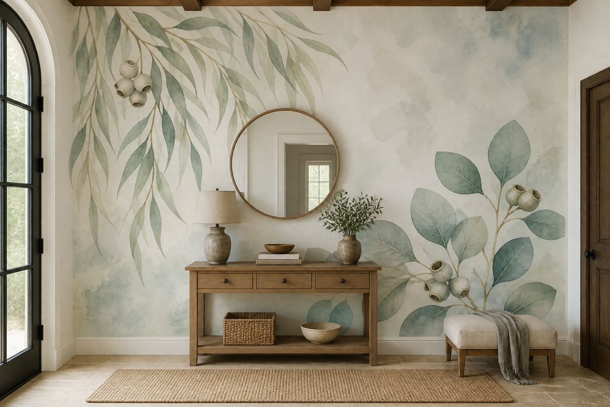 Sage Design Wallpaper Mural product view