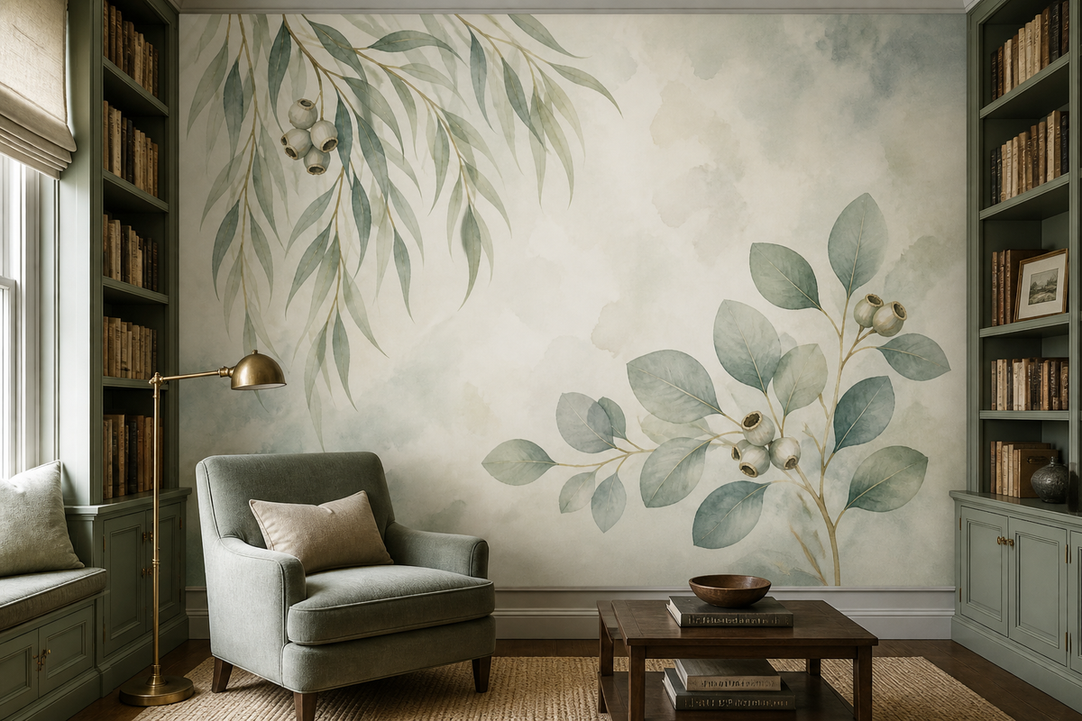 Sage Design Wallpaper Mural product view