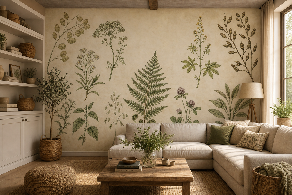 Sage English Wallpaper Mural product view