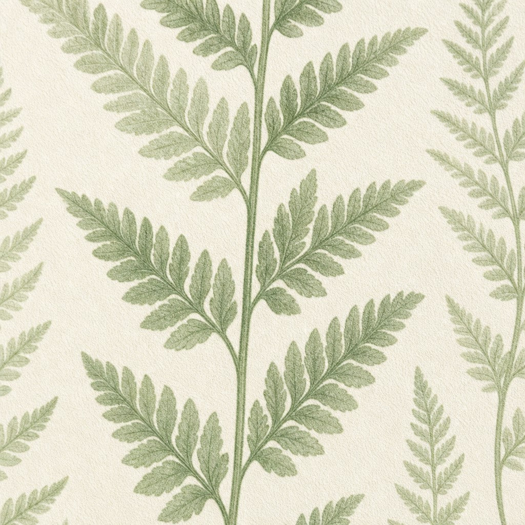 Sage Fern Wallpaper Mural product view
