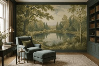 Sage Forest Wallpaper Mural