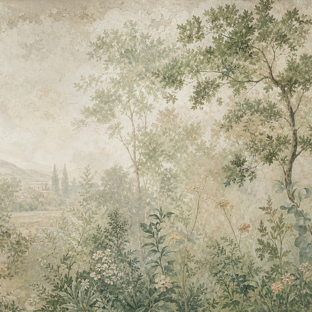 Sage Garden Wallpaper Mural product view