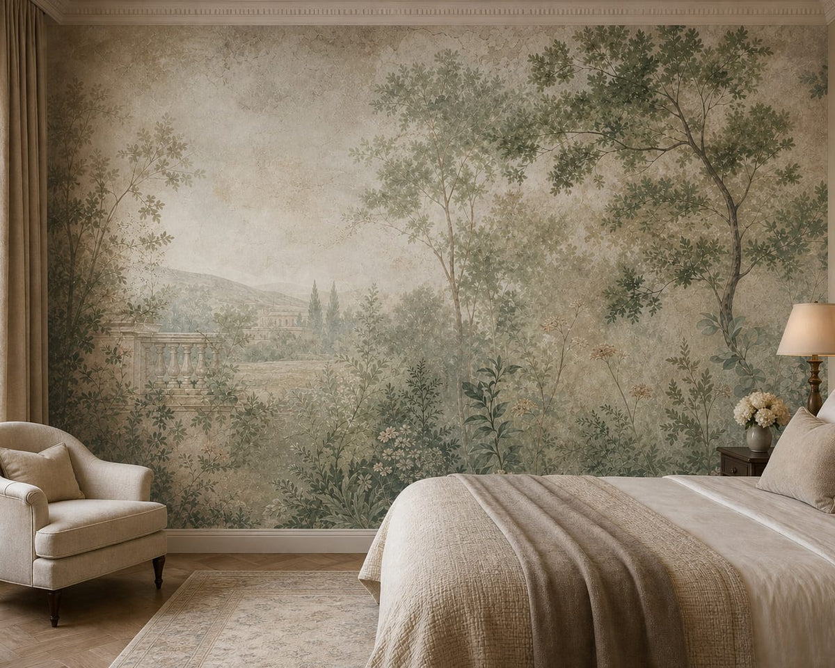 Sage Garden Wallpaper Mural product view