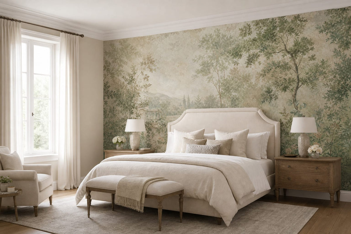 Sage Garden Wallpaper Mural product view