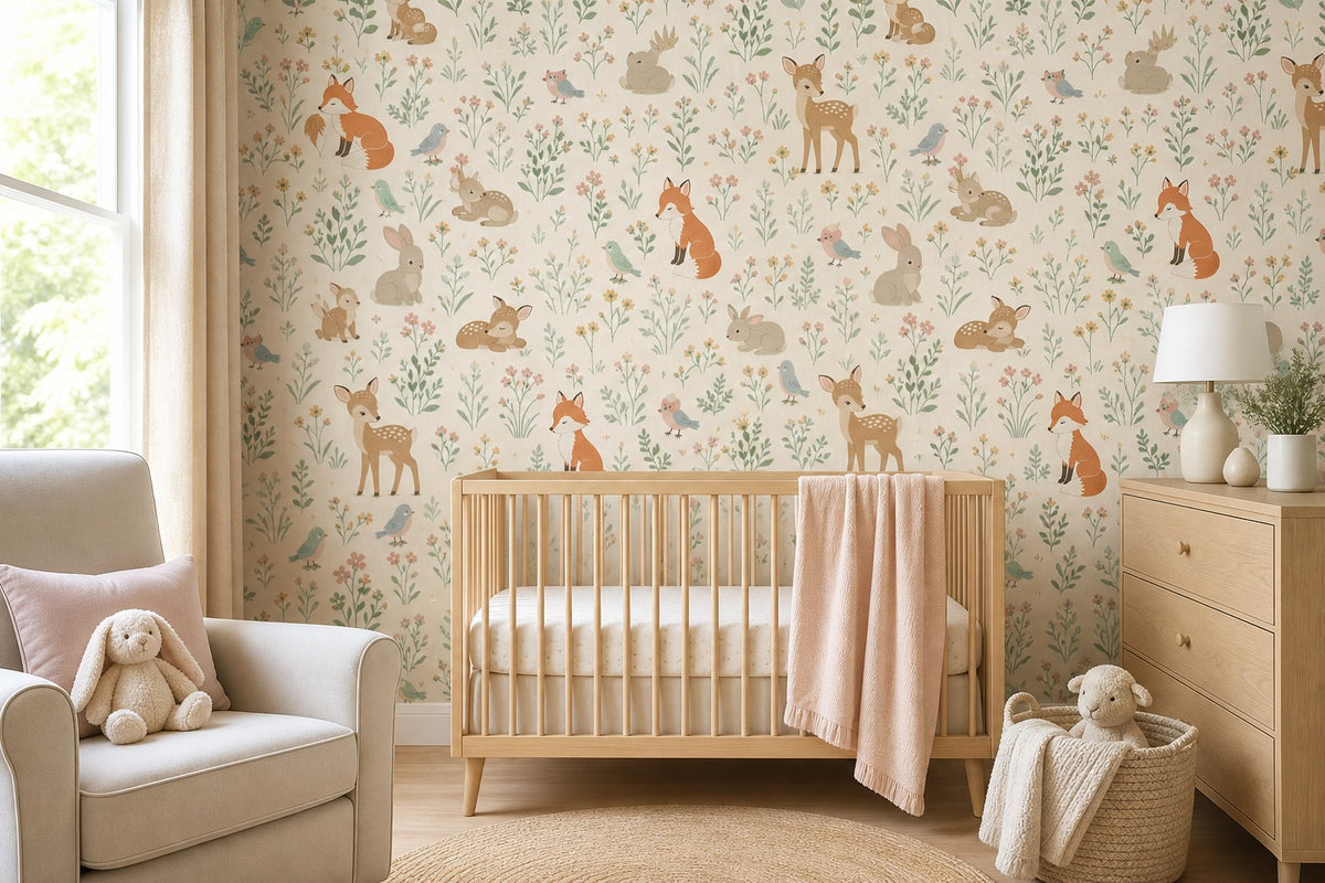 Sage Gentle Wallpaper Mural product view