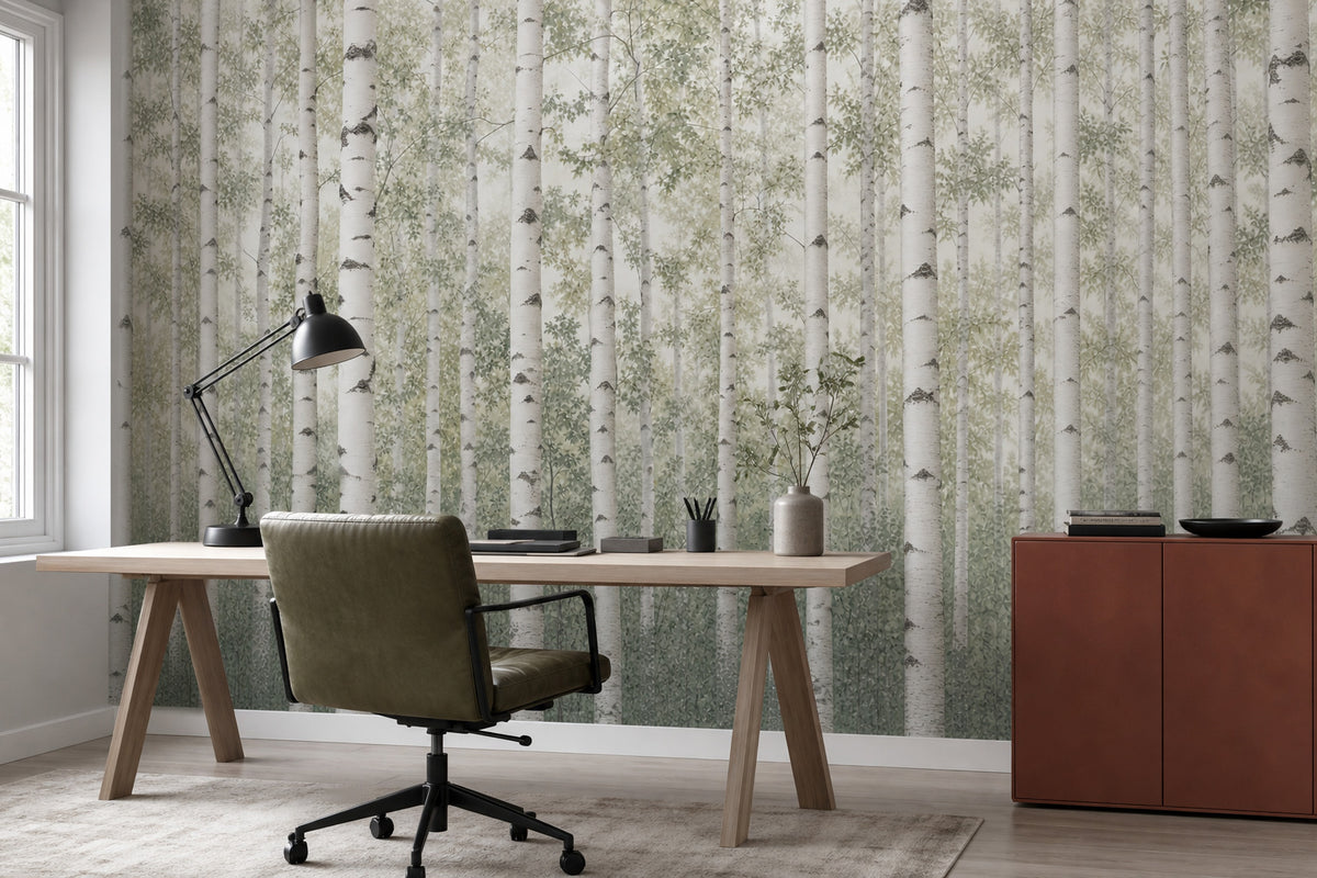 Sage Northern Wallpaper Mural product view