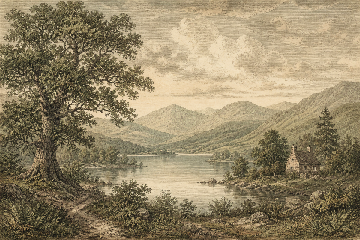 Sage Lake Wallpaper Mural product view