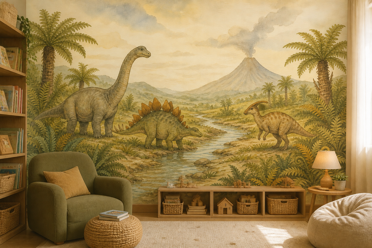 Sage Design Wallpaper Mural product view