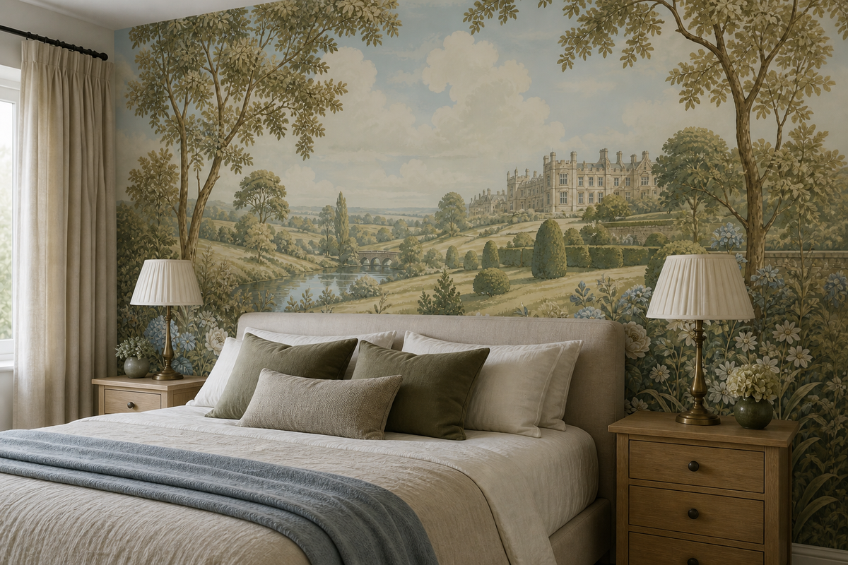 Sage English Wallpaper Mural product view