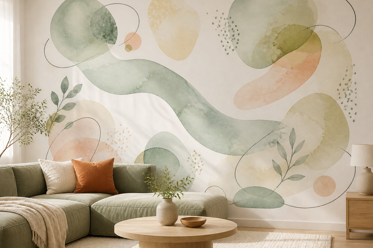 Sage Design Wallpaper Mural product view