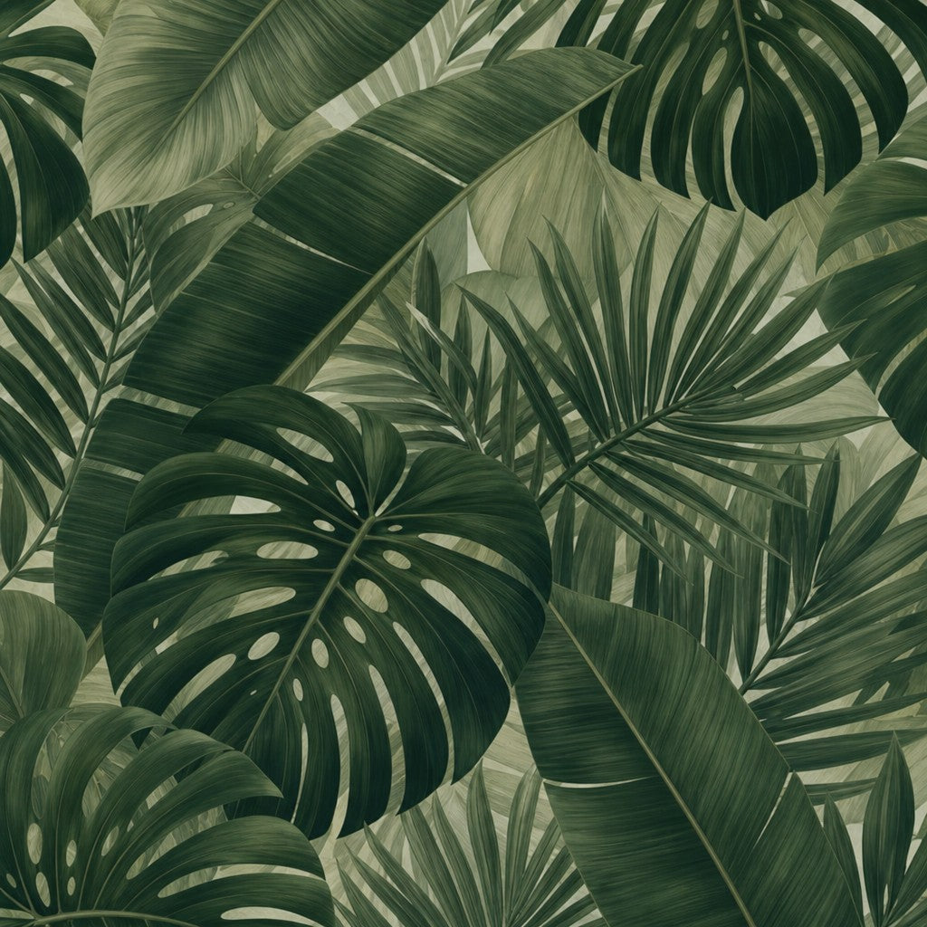 Sage Lush Wallpaper Mural product view