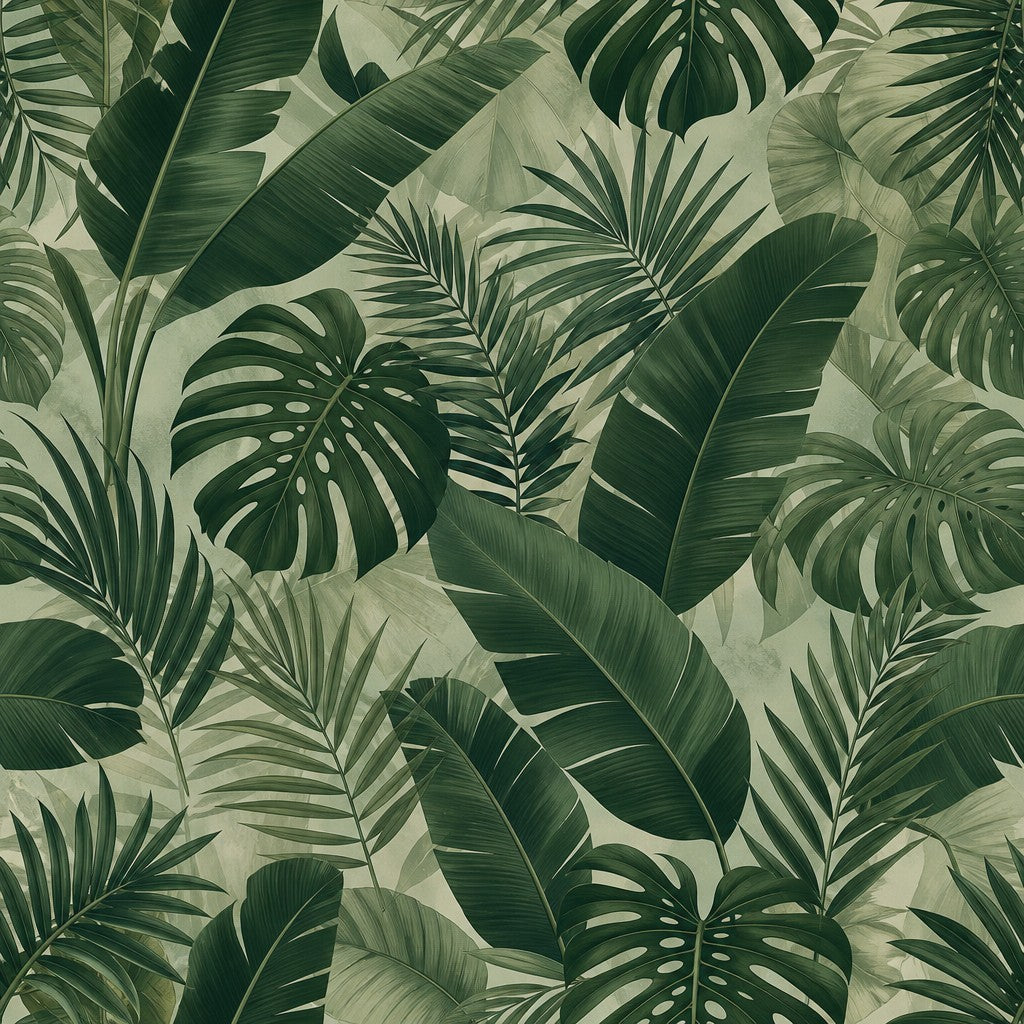 Sage Lush Wallpaper Mural product view