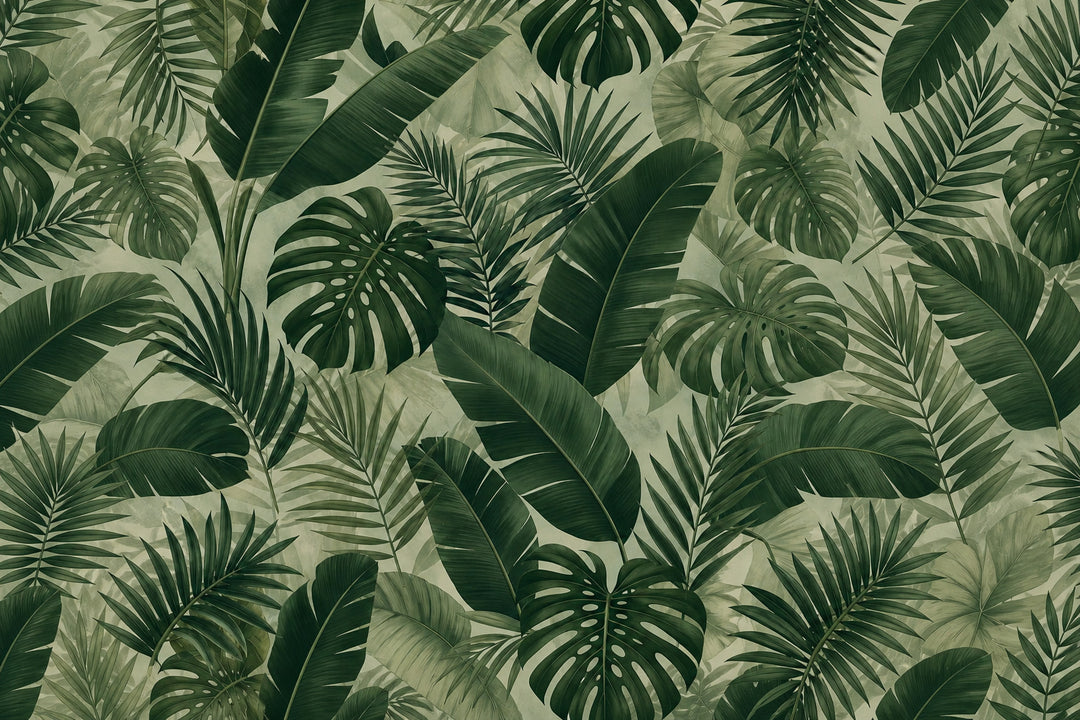 Sage Lush Wallpaper Mural product view