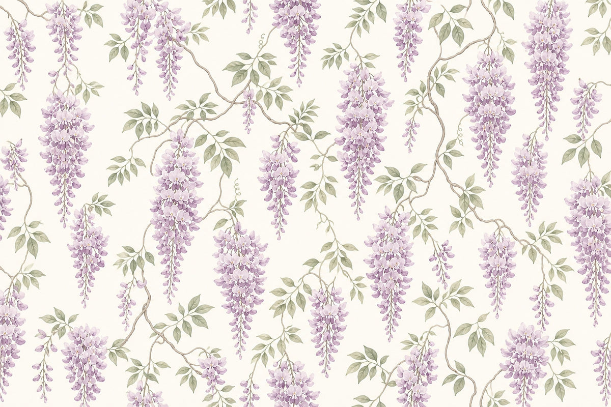 Sage Mauve Wallpaper Mural product view