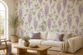 Sage Mauve Wallpaper Mural