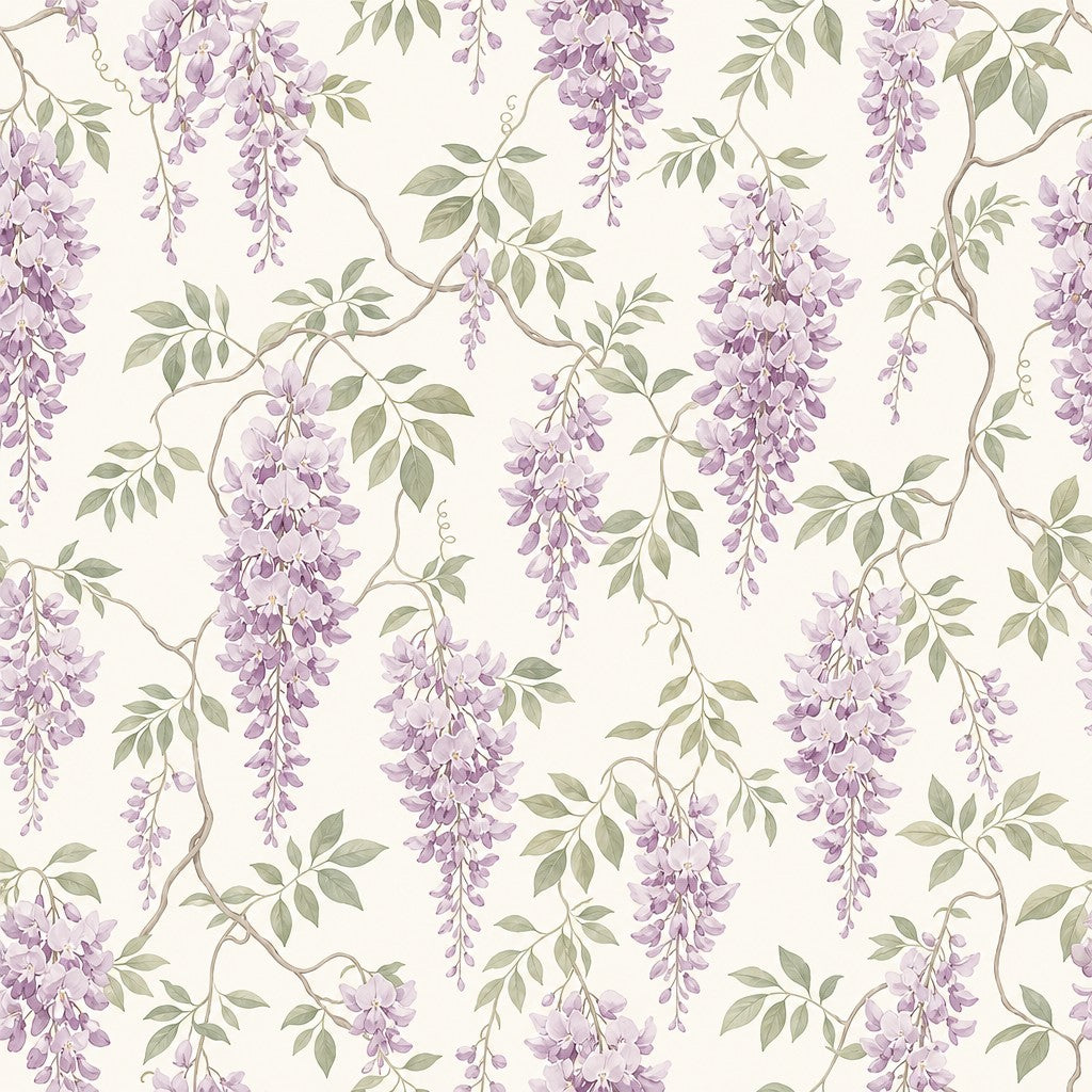 Sage Mauve Wallpaper Mural product view